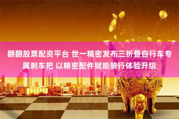 翻翻股票配资平台 世一精密发布三折叠自行车专属刹车把 以精密配件赋能骑行体验升级